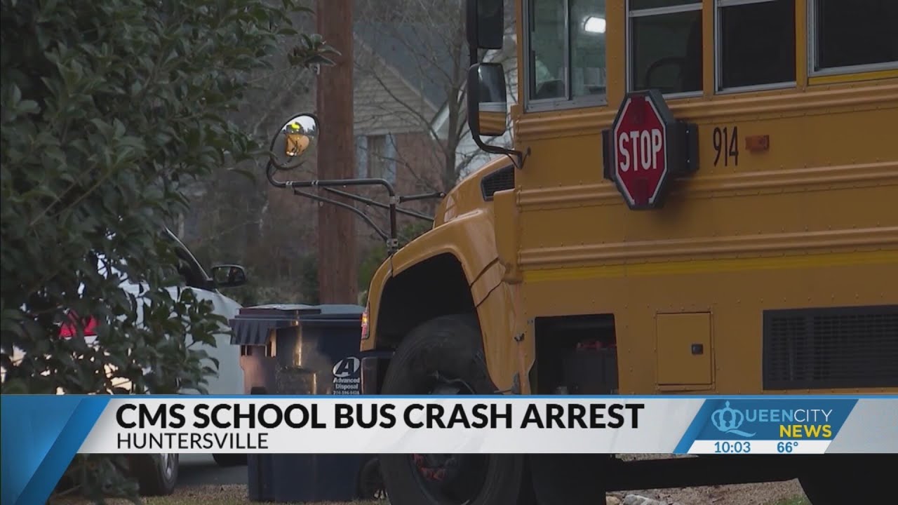 man-charged-with-dwi-after-crash-with-huntersville-school-bus-youtube