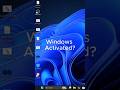 👉 Windows Activated? CMD Check!