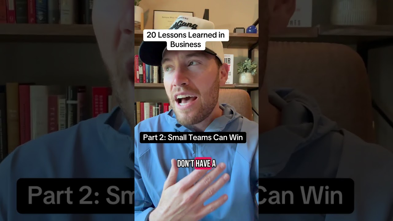 A small team can win in business! 