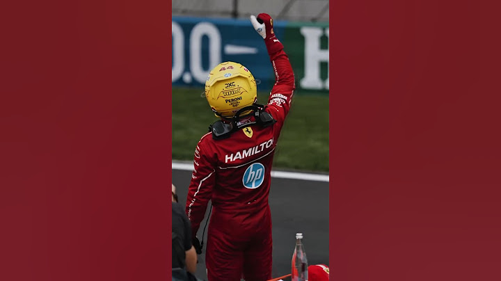 Lewis Hamilton 1st Ferrari WIN