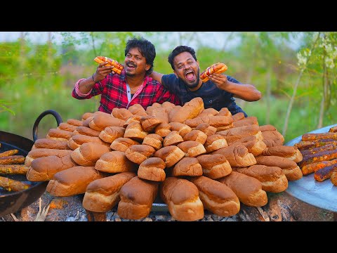 Hot Dogs Recipe | Veg Hot Dog Recipe In Desi Style