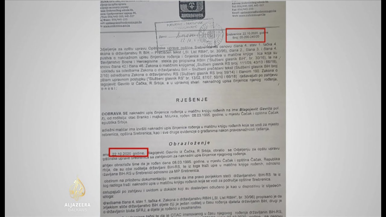 مزاعم جديدة بشأن التلاعب بالانتخابات في سريبرينيتسا