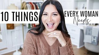 10 THINGS EVERY WOMAN NEEDS *Life Changing things worth Investing In* | LuxMommy