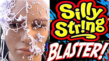 Silly String Blaster Review with William-Haik!