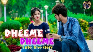 Dheeme Dheeme - Tony Kakkar | Cute love Story | Chandni raat main gori ke saath me  | SAS Films Resimi