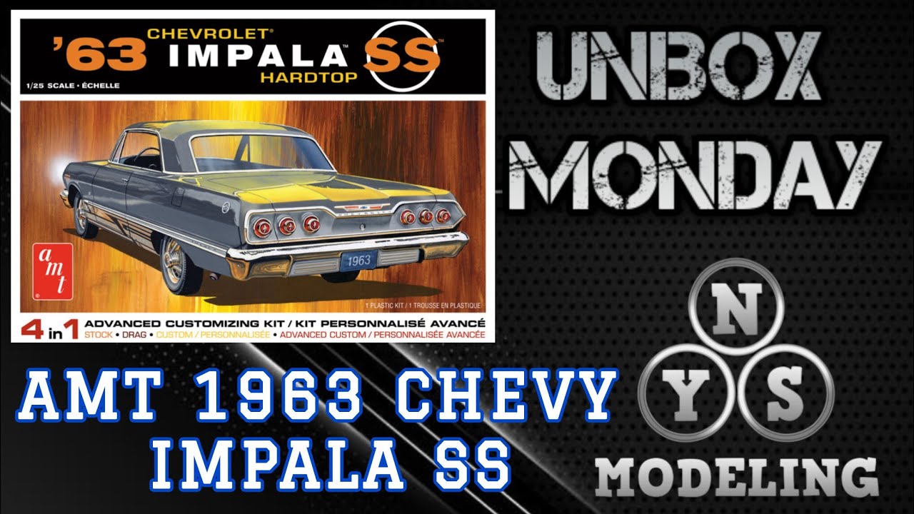 Unboxing AMT 1963 Chevrolet Impala SS - YouTube