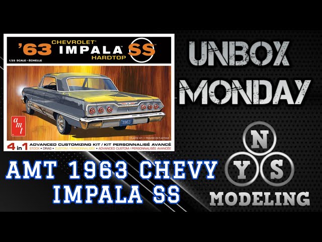 Unboxing AMT 1963 Chevrolet Impala SS - YouTube