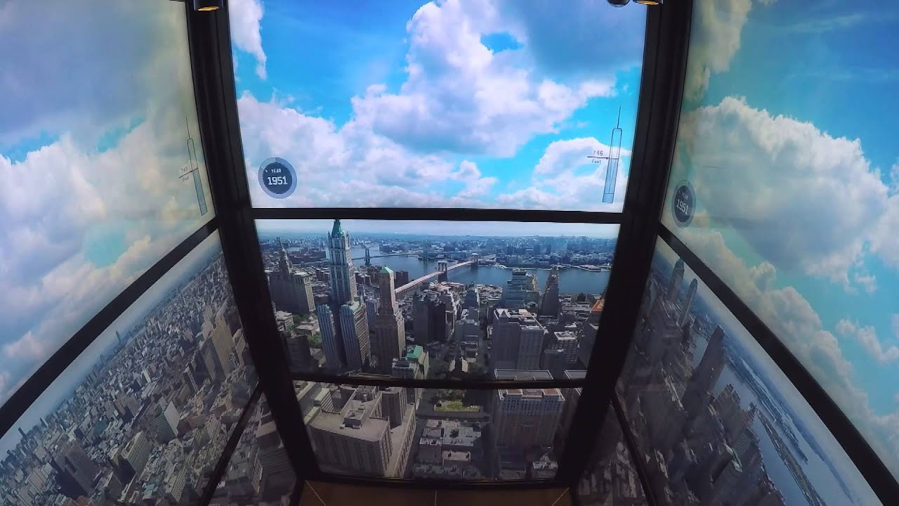 World Trade Center Elevator Video Youtube