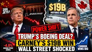 Famous Trump’s Boeing Deal BACKFIRES — Carney’s $19B Canada Win Shocks Washington Wealth