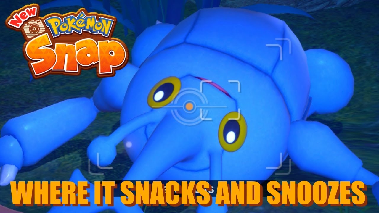 where it snacks and snoozes pokemon snap