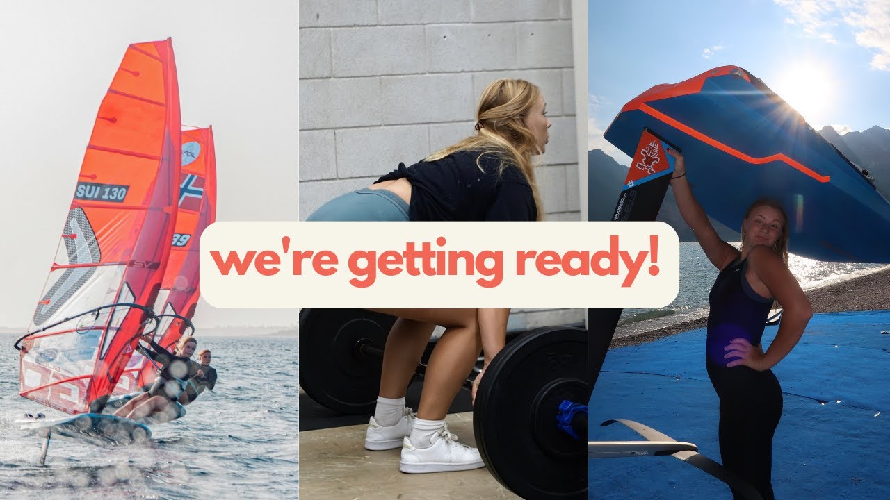 Our first windsurf vlog! / preparations for the World Championships