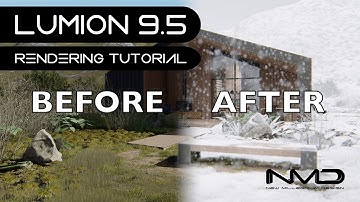 Lumion 9 Scandinavian Bungalow Render Settings Tutorial #Lumion9#Lumion9Tutorial