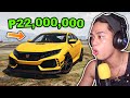 My New ₱22 Million HONDA CIVIC TYPE-R sa GTA 5!! (malupet na regalo) | Gta 5 Roleplay