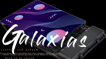 The feature of Foldable LED screen / Rapid deployment lightweight LED video wall / flexible LED