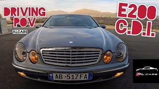 Mercedes Benz 2005 E200 CDI | REVIEW NE SHQIP | ALBANIAN CAR REVIEW | DRIVING POV
