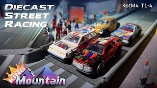 Diecast Street Race (KotM4 T1-4) Qualifying Round - Custom Modified 1/64 Cars