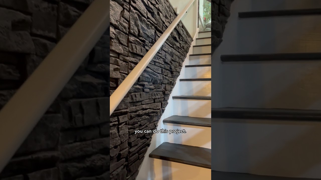 Check out this incredible Iron Ore faux stone project from Anne! 🤯 