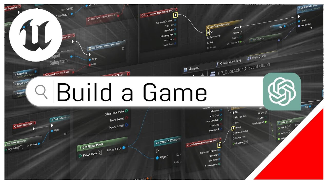 AI Generates Blueprint Code and Games in Unreal Engine from scratch ...