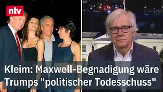 Kleim: Maxwell-Begnadigung wäre Trumps \