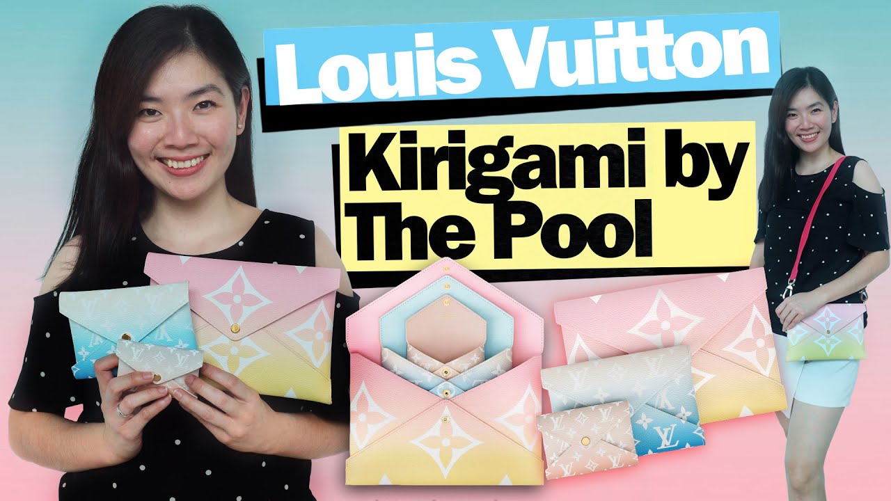 Louis Vuitton Kirigami By the Pool Large unboxing Reveal and quick Review  plus what fists 