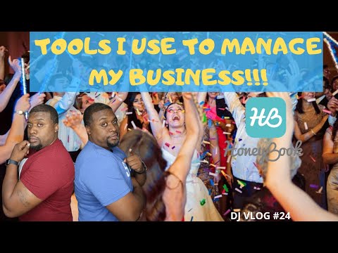 DJ VLOG #24 | BUSINESS MANAGEMENT TOOLS | HONEYBOOK | MOBILE DJ