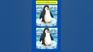 find 10 differences. only few can find all 10 of them.