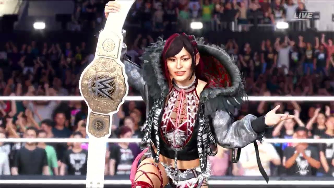 WWE 2K Universe - WWE 2K25: Universe v. Real life Champions Iyo Sky & Rhea Ripley vs Damage CTRL