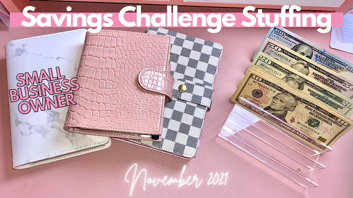 Cash Envelope Stuffing + Sinking Funds | Nov 2021|  OhmyfroBudgets