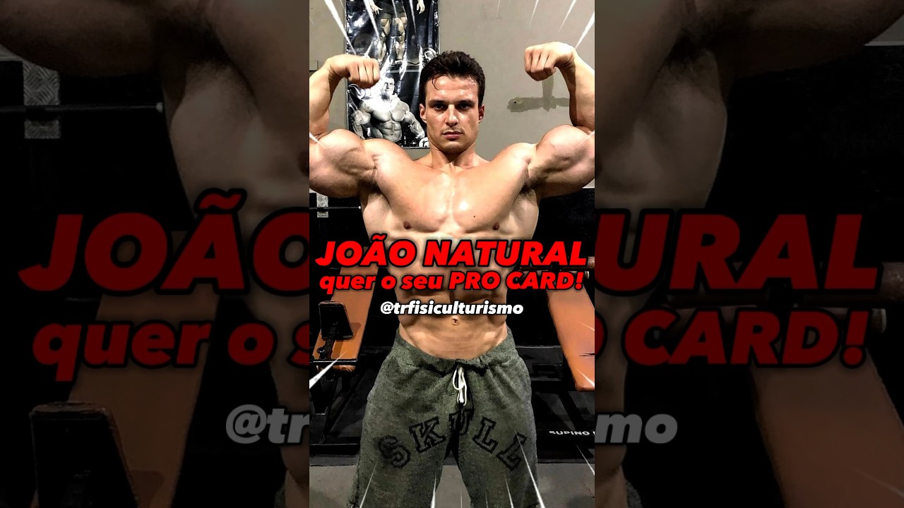 JOÃO NATURAL quer o PRO CARD!