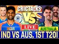 🔴 Live: IND vs AUS, 1ST T20I, Live match, India vs Australia Live Cricket Scores, Commentary