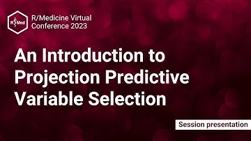 An Introduction to Projection Predictive Variable Selection