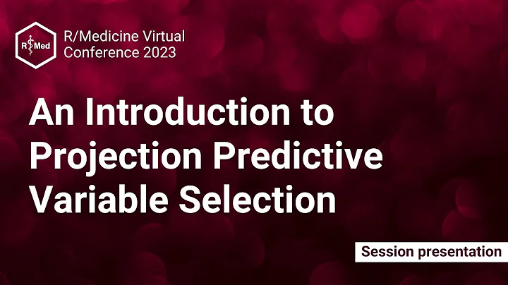 An Introduction to Projection Predictive Variable Selection