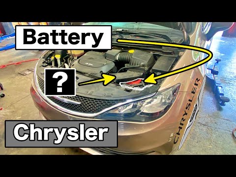 How To | Replace Car Battery | 2017+ | Chrysler Pacifica |