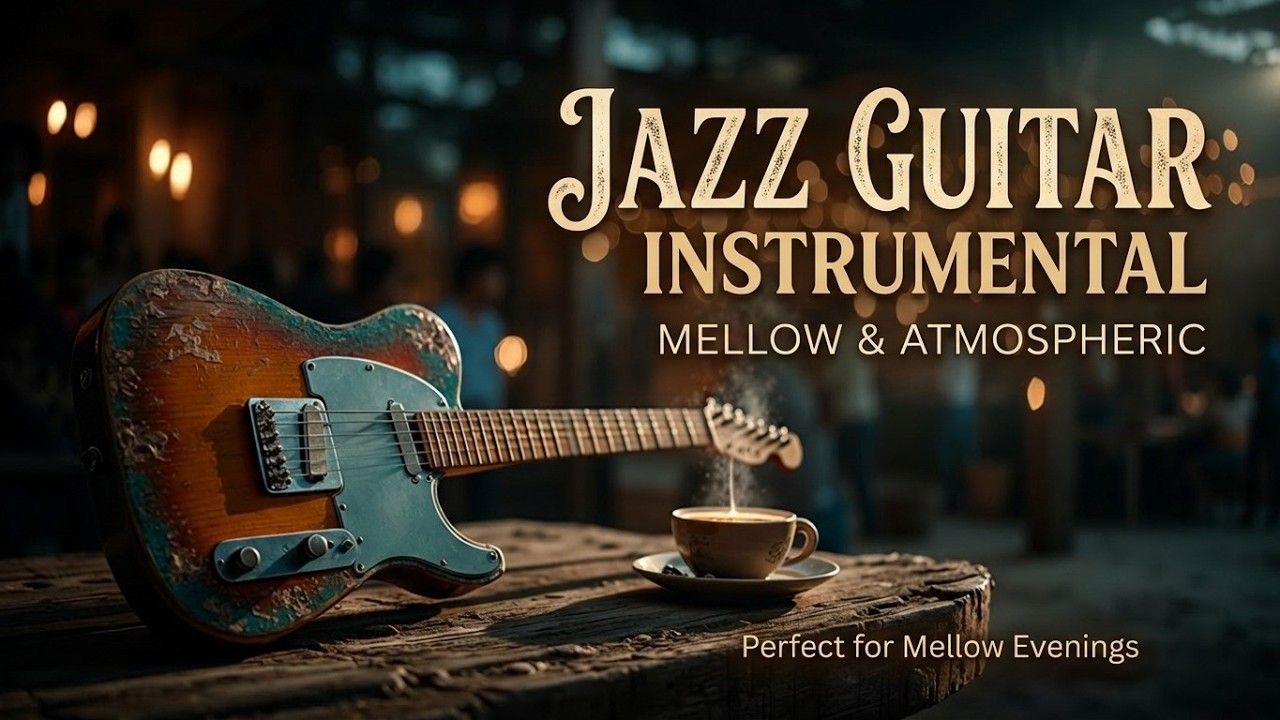 Утренний джаз на гитаре ~ Джаз в кафе и музыка для ленивого утра