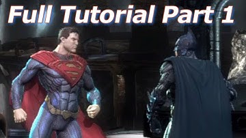 Injustice: Gods Among Us - Basic Moves - Full Tutorial Part 1 - HD