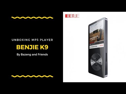 Unboxing MP3 Player Benjie K9  Indonesia 