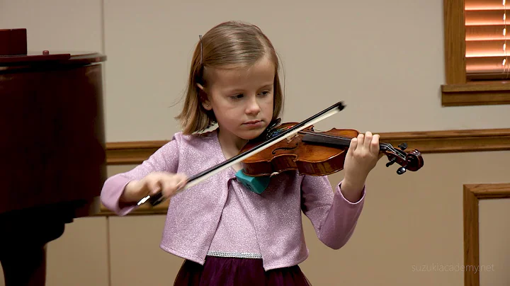 Robin Dailey performing Allegretto by Suzuki