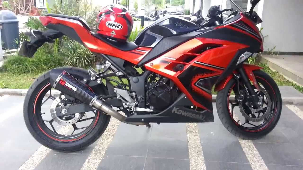 Kawasaki Ninja 250 FI 2013 Scorpion Exhaust Full System YouTube