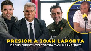 ‼️🚨 Presionan a LAPORTA con XAVI... "Los directivos culés contra el entrenador"