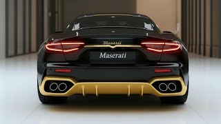 🔥 Black & Gold Maserati Widebody Beast — Ultimate Luxury Supercar 2026