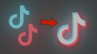 Making the TikTok logo in Blender (proper method!)