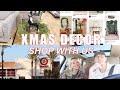 CHRISTMAS DECOR SHOP WITH US + PINTEREST PLANNING  | VLOGMAS DAY 1 (GIVEAWAY)