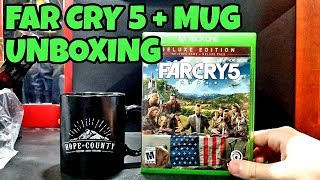FAR CRY 5 Deluxe Edition + LIMITED EDITION MUG UNBOXING! (Preorder bonus) FAR CRY 5 Deluxe Edition + LIMITED EDITION MUG UNBOXING! (Preorder bonus)