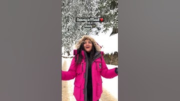 January in #Manali #snowfall #manalitrip #snowing #travelblogger #travelgram Old Manali