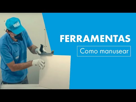 Vídeo: Por que uma espátula de drywall é curvada?