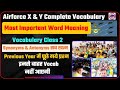 Synonyms and Antonyms Class 2 By Rudnesh Sir Airforce Word Meaning Complete Vocabulary 