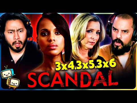 SCANDAL 3x4, 3x5 & 3x6 Reaction! | Kerry Washington | Shonda Rhimes