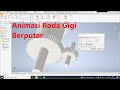 Cara Membuat Animasi Berputar Pada Roda Gigi di Autodesk Inventor 2022