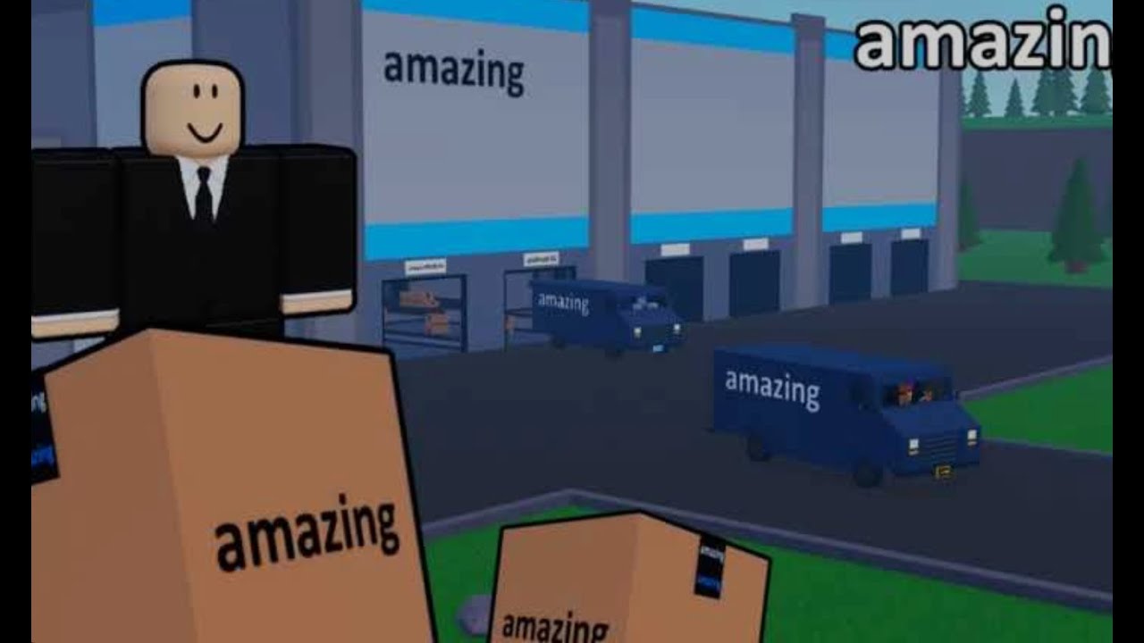 Playing Amazing in Roblox (Amazon)