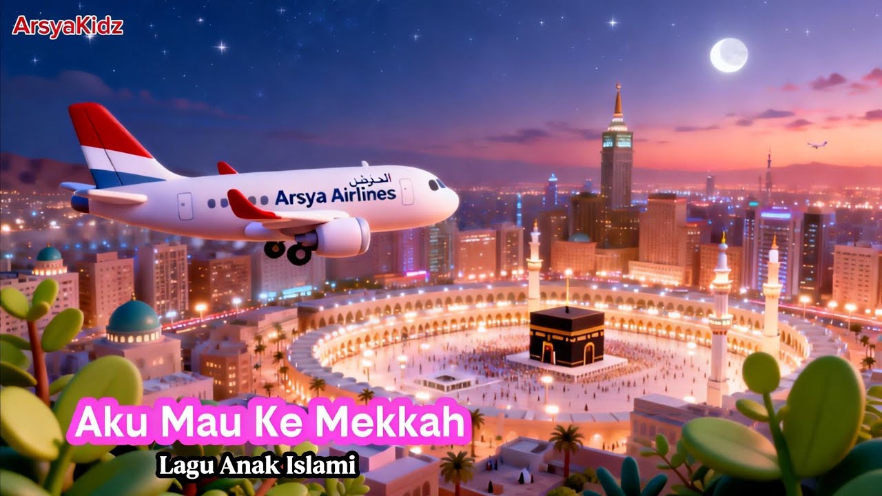 Aku Mau Ke Mekkah | Lagu Anak Islami 